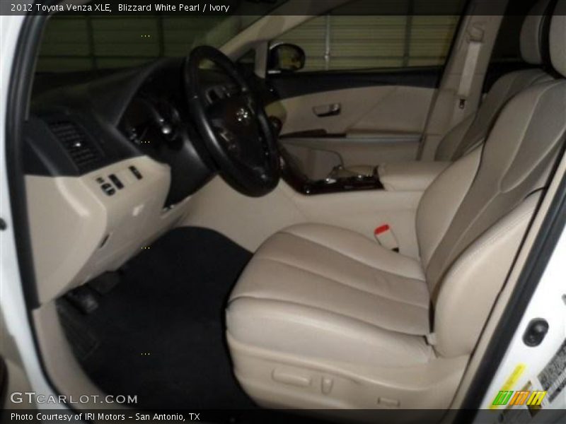 Blizzard White Pearl / Ivory 2012 Toyota Venza XLE
