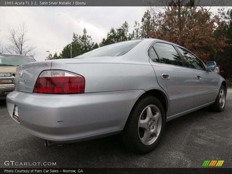 Satin Silver Metallic / Ebony 2003 Acura TL 3.2