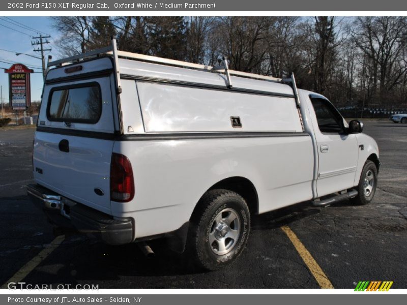 Oxford White / Medium Parchment 2002 Ford F150 XLT Regular Cab