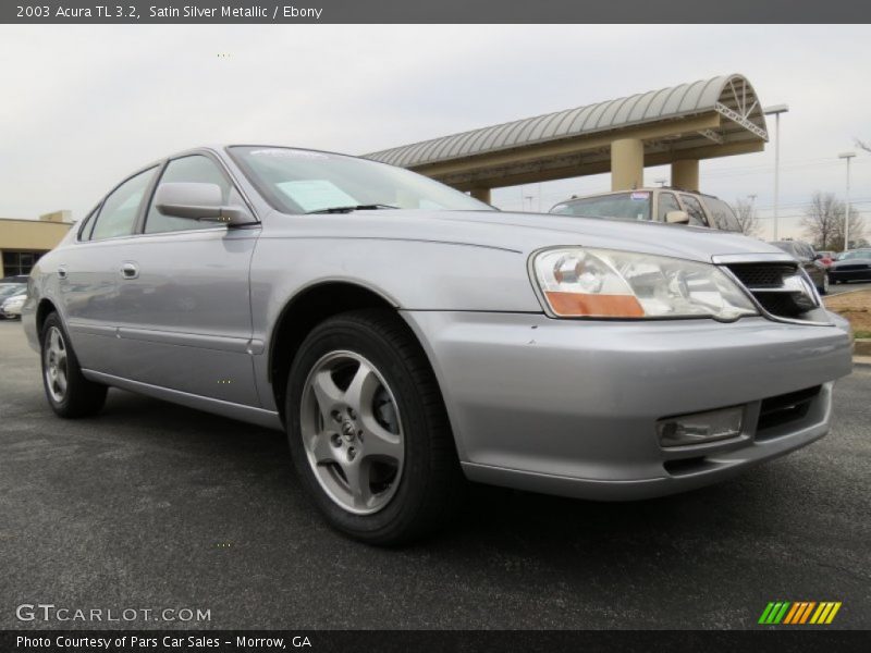 Satin Silver Metallic / Ebony 2003 Acura TL 3.2