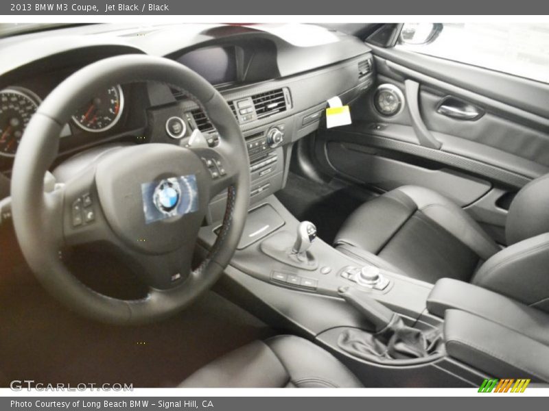 Jet Black / Black 2013 BMW M3 Coupe