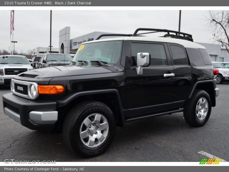 Black / Dark Charcoal 2010 Toyota FJ Cruiser 4WD