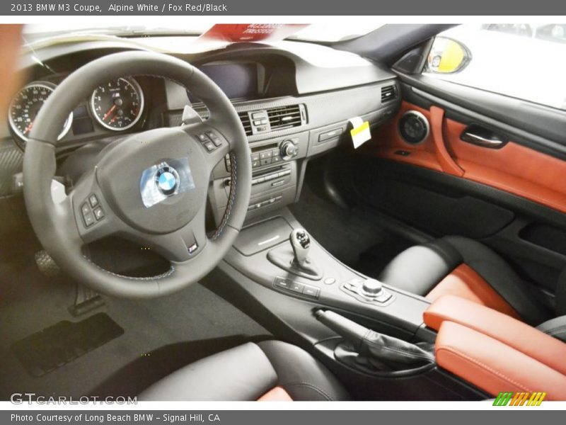 Fox Red/Black Interior - 2013 M3 Coupe 