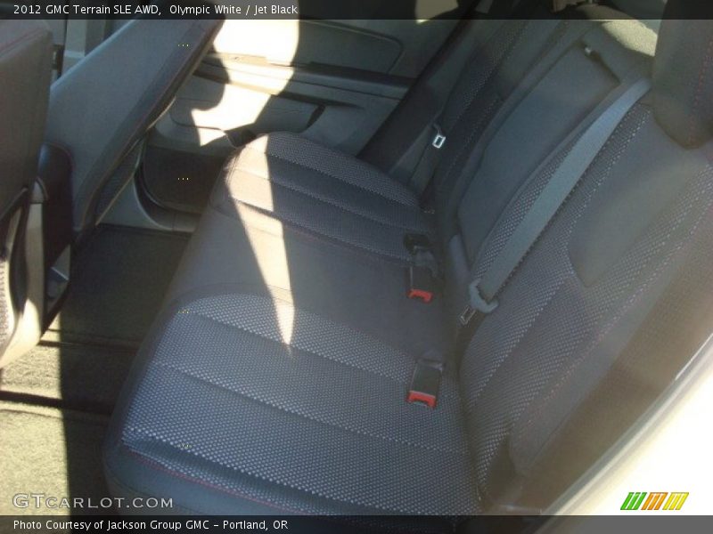 Olympic White / Jet Black 2012 GMC Terrain SLE AWD