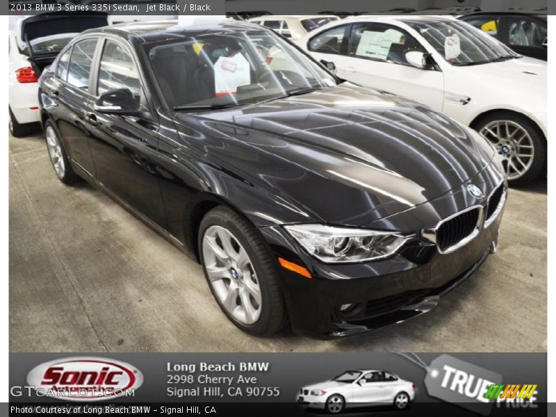 Jet Black / Black 2013 BMW 3 Series 335i Sedan
