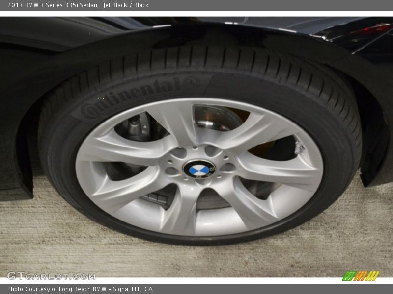 Jet Black / Black 2013 BMW 3 Series 335i Sedan