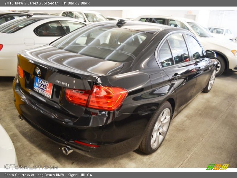 Jet Black / Black 2013 BMW 3 Series 335i Sedan
