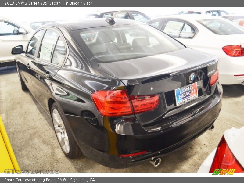 Jet Black / Black 2013 BMW 3 Series 335i Sedan