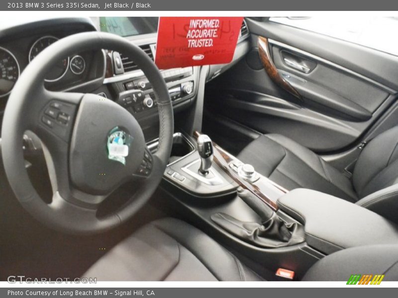 Jet Black / Black 2013 BMW 3 Series 335i Sedan