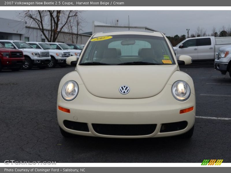 Harvest Moon Beige / Cream 2007 Volkswagen New Beetle 2.5 Coupe