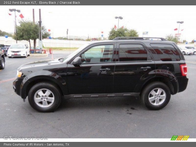 Ebony Black / Charcoal Black 2012 Ford Escape XLT