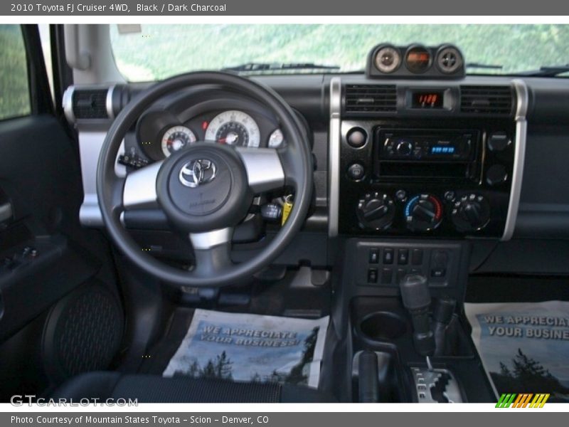 Black / Dark Charcoal 2010 Toyota FJ Cruiser 4WD