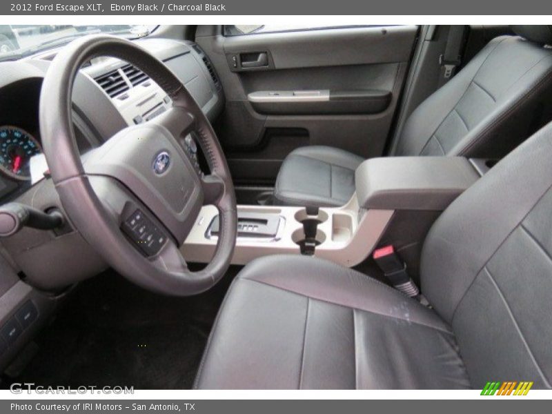 Ebony Black / Charcoal Black 2012 Ford Escape XLT