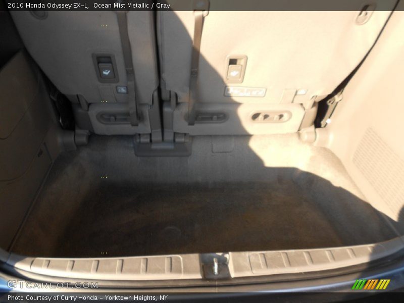Ocean Mist Metallic / Gray 2010 Honda Odyssey EX-L