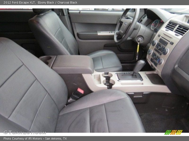 Ebony Black / Charcoal Black 2012 Ford Escape XLT