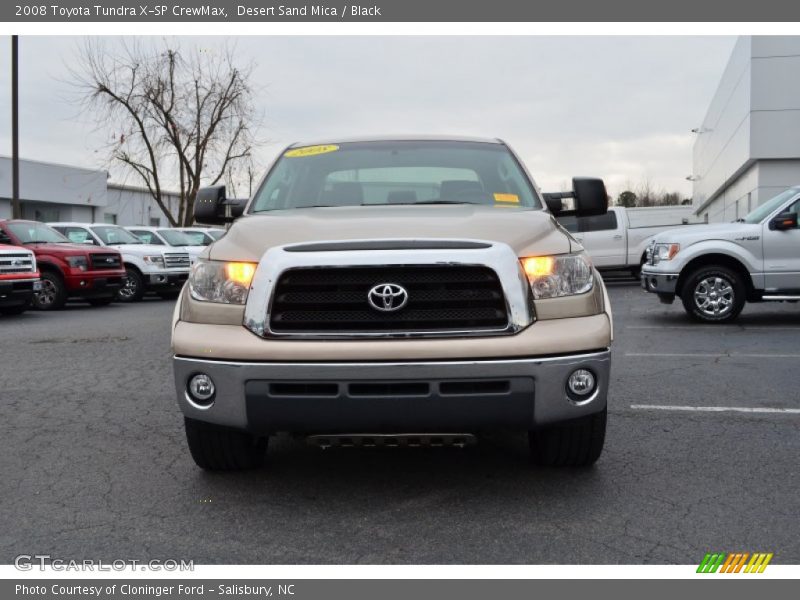 Desert Sand Mica / Black 2008 Toyota Tundra X-SP CrewMax