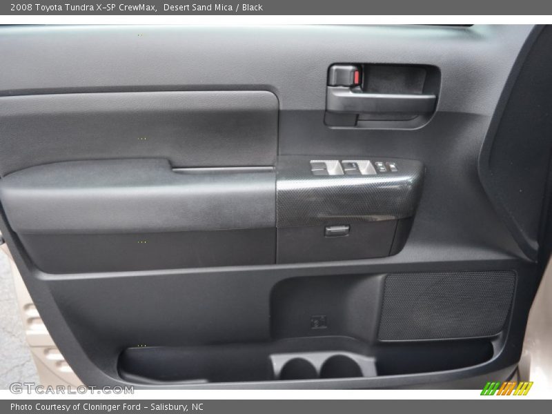 Desert Sand Mica / Black 2008 Toyota Tundra X-SP CrewMax