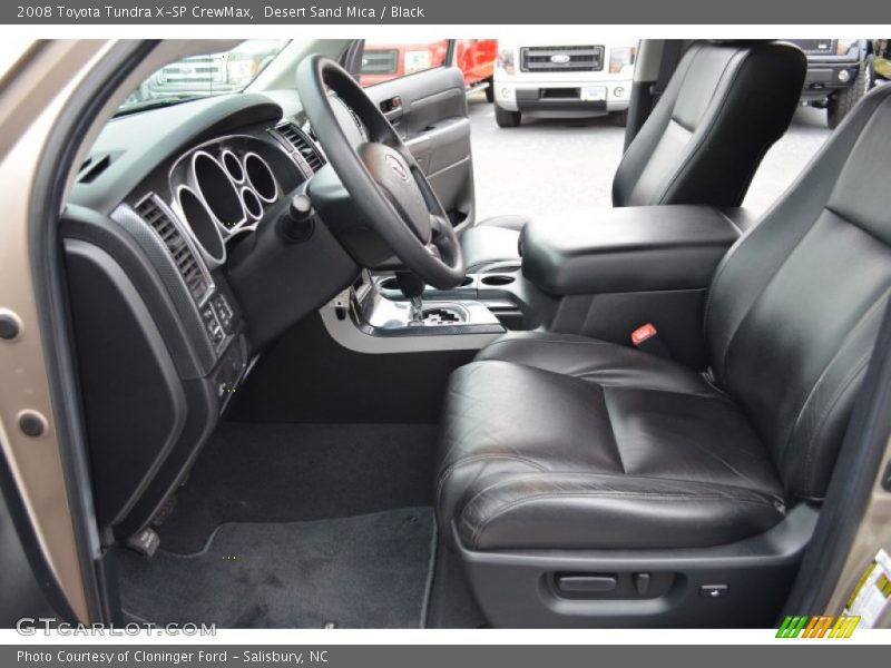 Desert Sand Mica / Black 2008 Toyota Tundra X-SP CrewMax