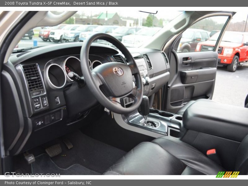 Desert Sand Mica / Black 2008 Toyota Tundra X-SP CrewMax