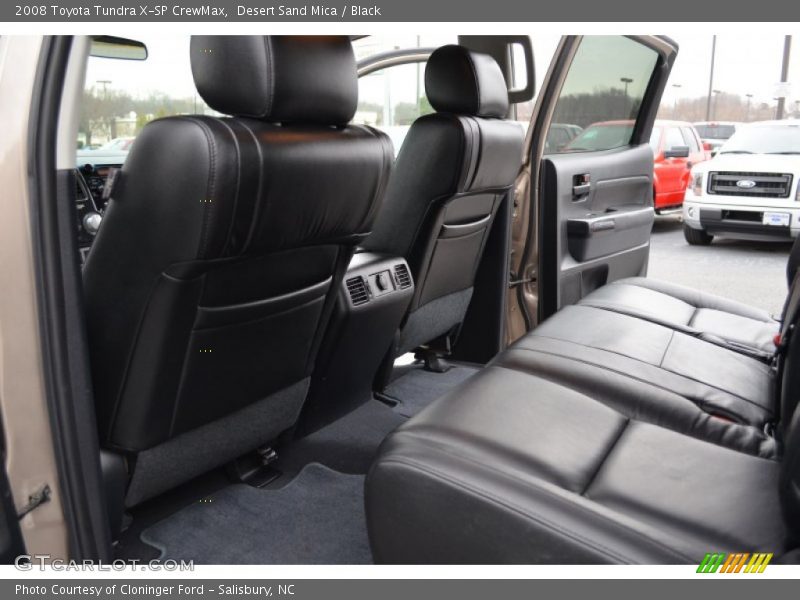 Desert Sand Mica / Black 2008 Toyota Tundra X-SP CrewMax