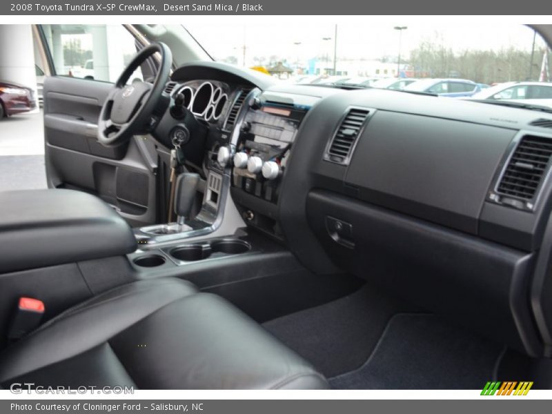 Desert Sand Mica / Black 2008 Toyota Tundra X-SP CrewMax