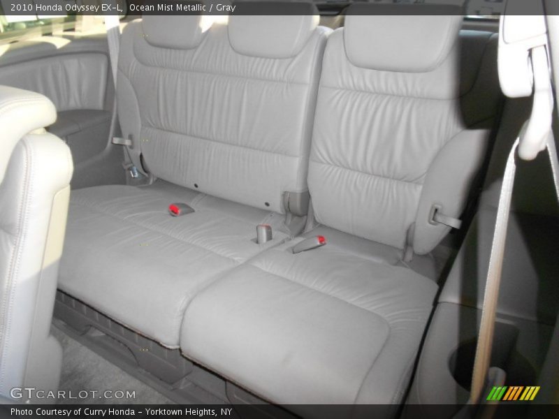Ocean Mist Metallic / Gray 2010 Honda Odyssey EX-L
