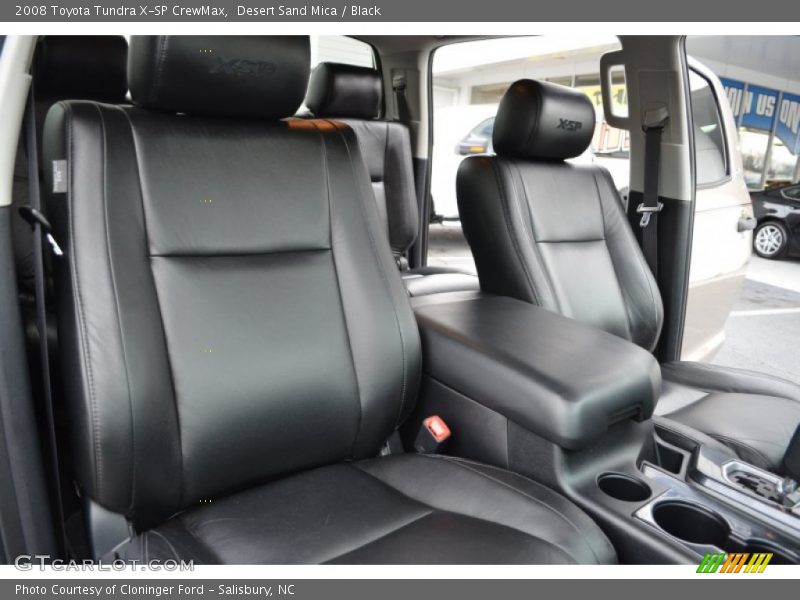Desert Sand Mica / Black 2008 Toyota Tundra X-SP CrewMax