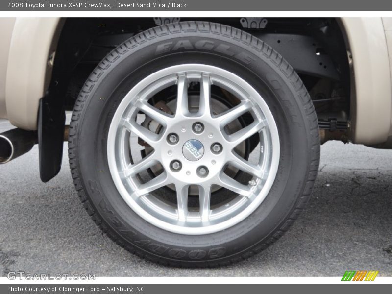 Desert Sand Mica / Black 2008 Toyota Tundra X-SP CrewMax