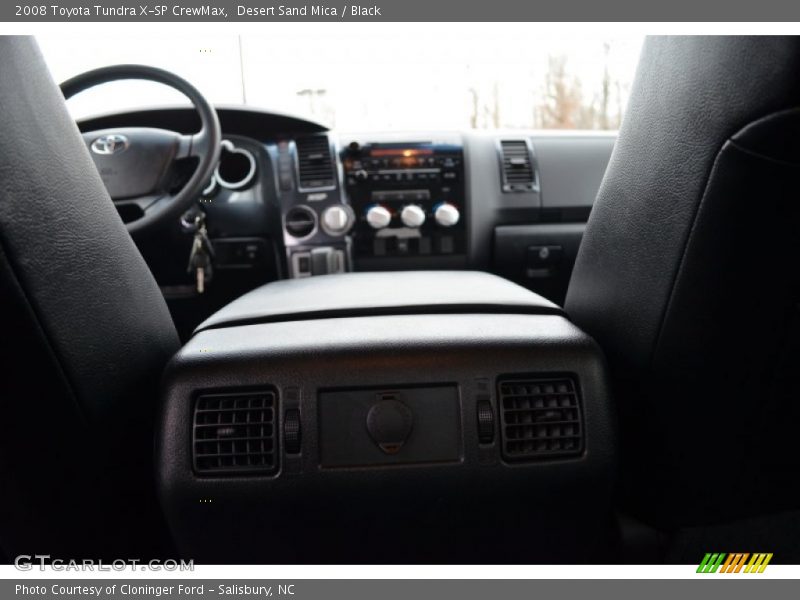 Desert Sand Mica / Black 2008 Toyota Tundra X-SP CrewMax