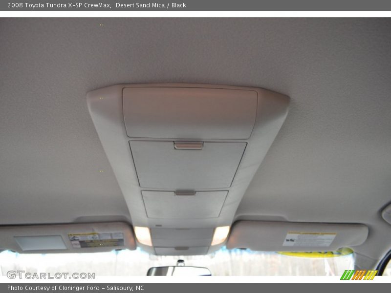 Desert Sand Mica / Black 2008 Toyota Tundra X-SP CrewMax