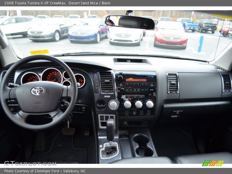 Desert Sand Mica / Black 2008 Toyota Tundra X-SP CrewMax