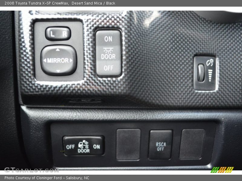 Desert Sand Mica / Black 2008 Toyota Tundra X-SP CrewMax