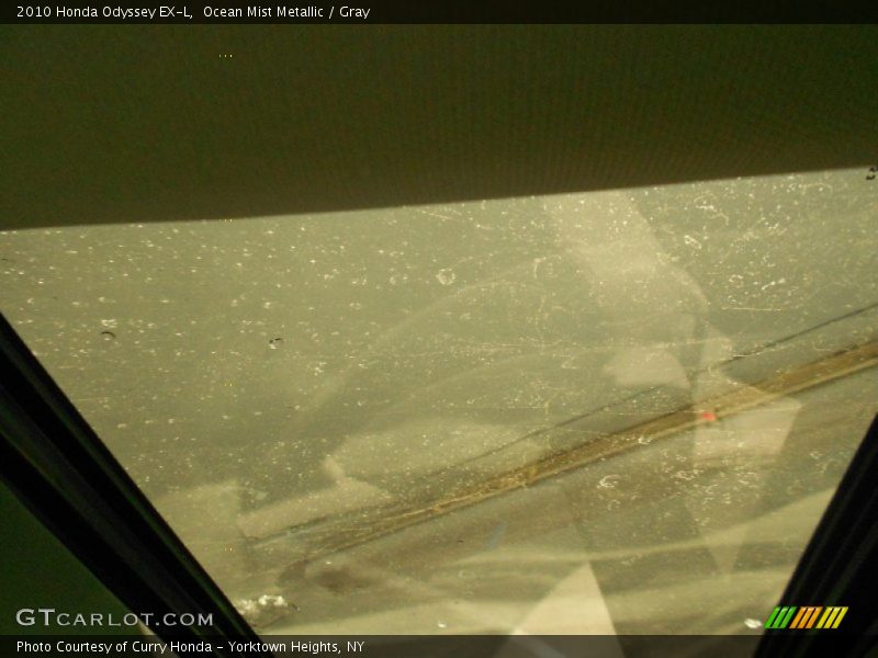 Ocean Mist Metallic / Gray 2010 Honda Odyssey EX-L