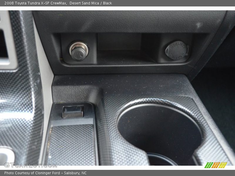 Desert Sand Mica / Black 2008 Toyota Tundra X-SP CrewMax
