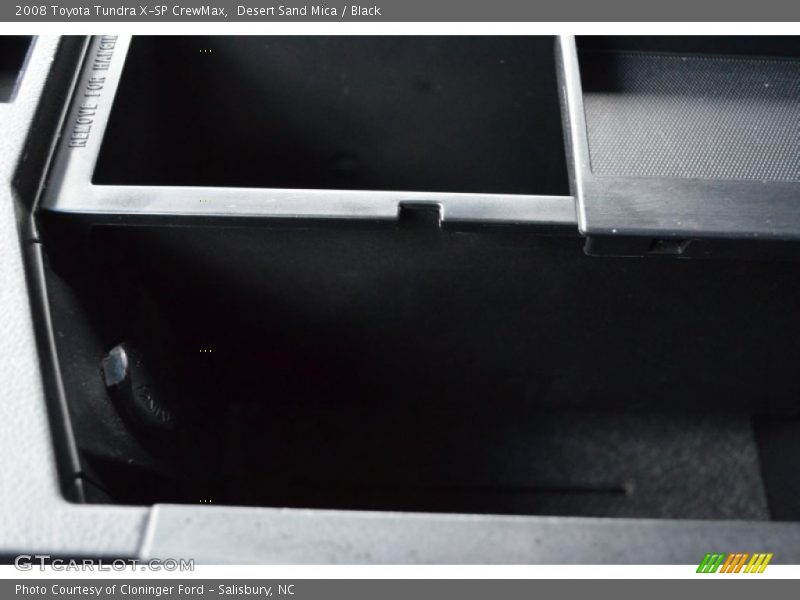 Desert Sand Mica / Black 2008 Toyota Tundra X-SP CrewMax