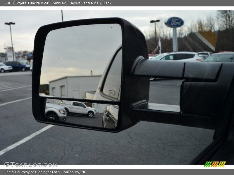 Desert Sand Mica / Black 2008 Toyota Tundra X-SP CrewMax