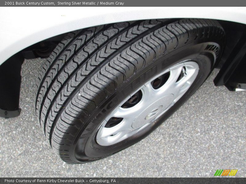 Sterling Silver Metallic / Medium Gray 2001 Buick Century Custom