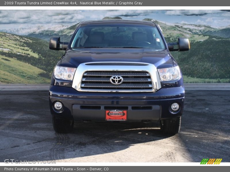 Nautical Blue Metallic / Graphite Gray 2009 Toyota Tundra Limited CrewMax 4x4