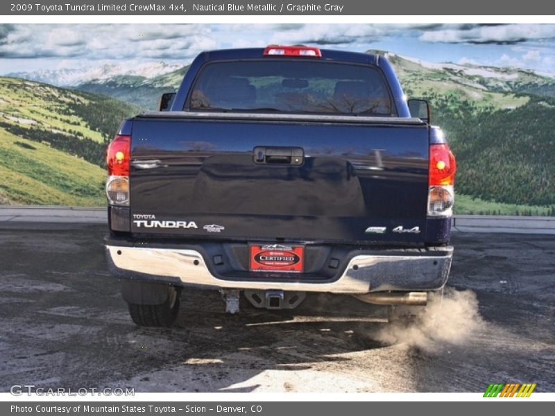 Nautical Blue Metallic / Graphite Gray 2009 Toyota Tundra Limited CrewMax 4x4