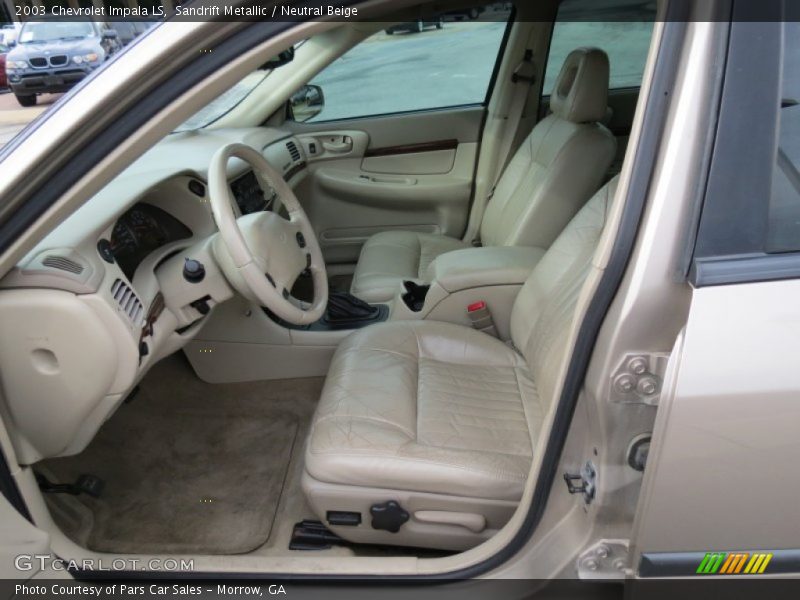 Sandrift Metallic / Neutral Beige 2003 Chevrolet Impala LS
