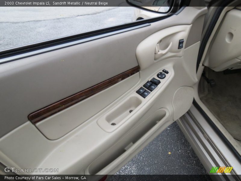 Sandrift Metallic / Neutral Beige 2003 Chevrolet Impala LS