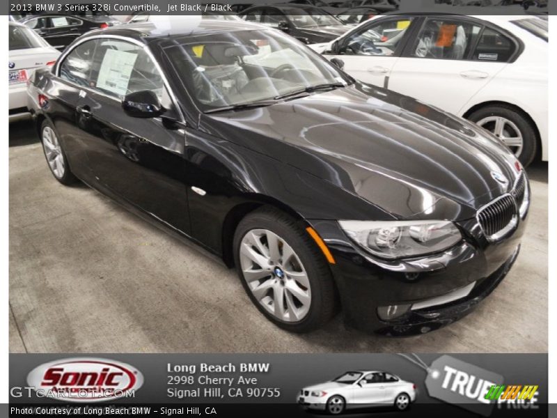 Jet Black / Black 2013 BMW 3 Series 328i Convertible