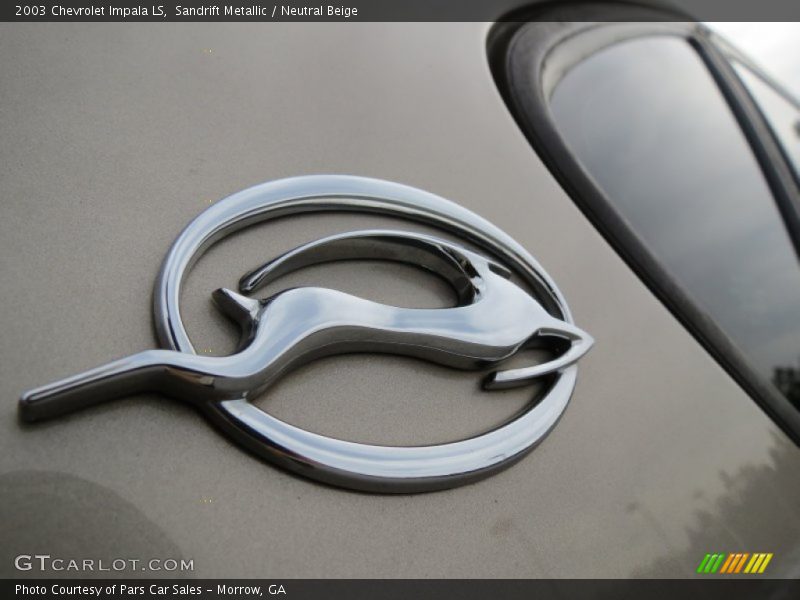 Sandrift Metallic / Neutral Beige 2003 Chevrolet Impala LS