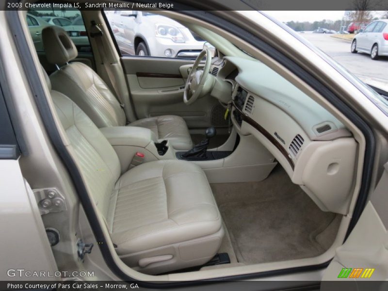 Sandrift Metallic / Neutral Beige 2003 Chevrolet Impala LS