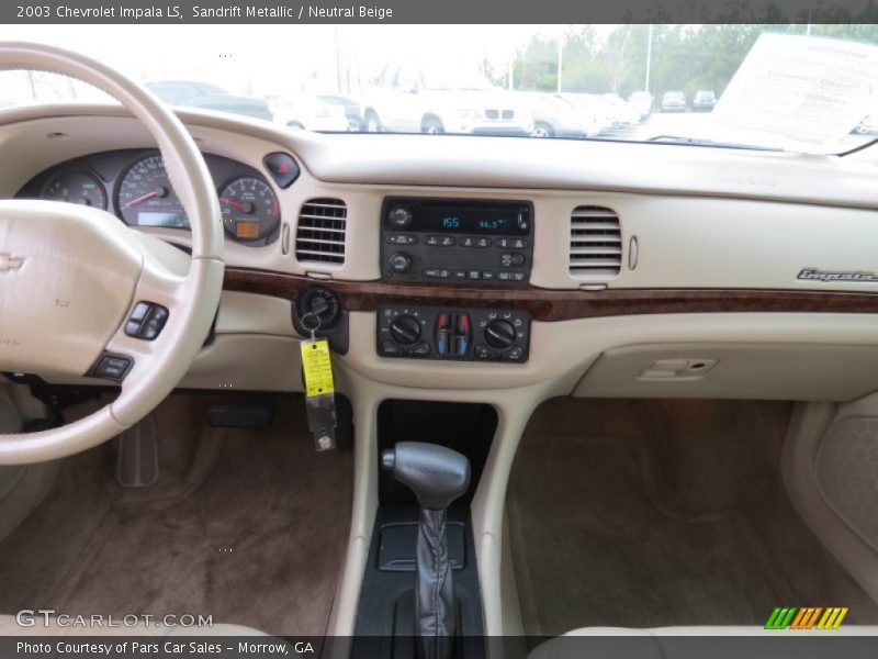 Sandrift Metallic / Neutral Beige 2003 Chevrolet Impala LS