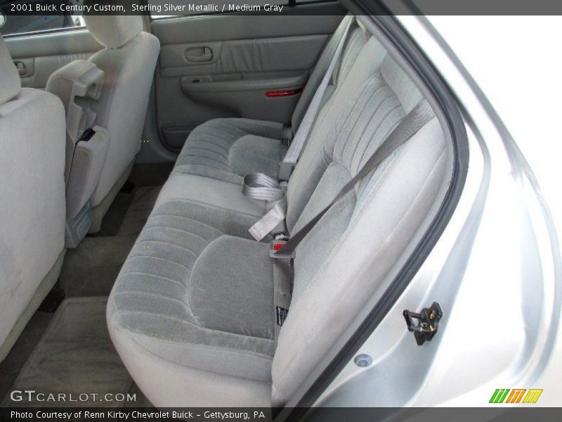 Sterling Silver Metallic / Medium Gray 2001 Buick Century Custom