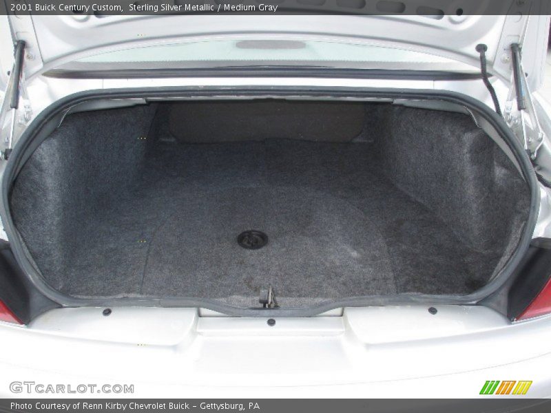 Sterling Silver Metallic / Medium Gray 2001 Buick Century Custom