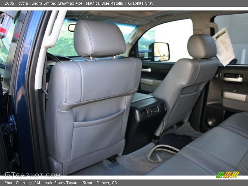 Nautical Blue Metallic / Graphite Gray 2009 Toyota Tundra Limited CrewMax 4x4