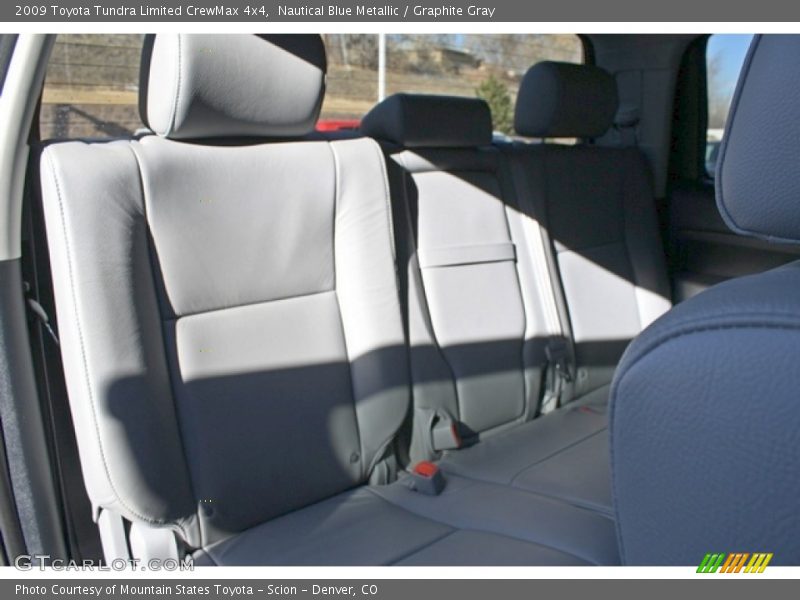 Nautical Blue Metallic / Graphite Gray 2009 Toyota Tundra Limited CrewMax 4x4