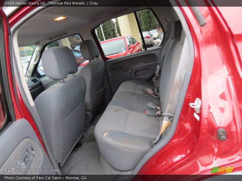 Thermal Red Metallic / Gray 2004 Nissan Xterra XE